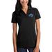 Women's Antigua Black Orlando Magic Tribute Polo