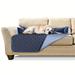 Sofa Buddy Furniture Cover Dog Bed, 42" L x 26" W, Navy, Large, Blue / Blue