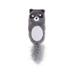 Pounce & Play Raccoon Kicker Cat Toy, One Size Fits All, Grey