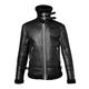 HOMEBABY Plus Size Men's Casual Warm Lapel Coat Leather Motorcycle Jacket Zipper Biker Sport Thick Parka Outwear Autumn Winter Long Sleeve Pullover Jumper Tops Black