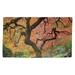 World Menagerie Bourbeau Japanese Tree Dobby Indoor Doormat | Rectangle 7'2" x 5'4.5" | Wayfair 675ED54D240E4C0797A076D05A8210D3