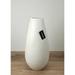 Le Present Drop Wide Tall Ceramic Vase 13.7" Height Ceramic in White/Blue | 13.7 H x 7.5 W x 7.5 D in | Wayfair D380.068