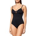 Seafolly Women's Quilted Maillot One Piece Swimsuit, Black (Black Black), 16