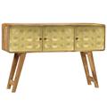 vidaXL Sideboard Solid Mango Wood 120x30x80 cm