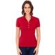 Trigema Damen Swarovski Kristallen 526611 Poloshirt, Rot (Kirsch 036), 52 (Herstellergröße: XXL)