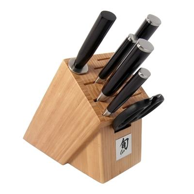 Shun Classic Block Knife Set - 7 Piece