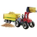 Playmobil 70131 Country Tractor with Feed Trailer, Suitable for Children Ages 4+