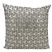 Mina Victory Couture Natural Hide Dragon Claw Silver/White Throw Pillow - Nourison ES832
