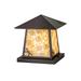Meyda Lighting 12 Inch Tall 1 Light Outdoor Pier Lamp - 152492