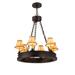 Meyda Lighting 28 Inch 6 Light Chandelier - 172656