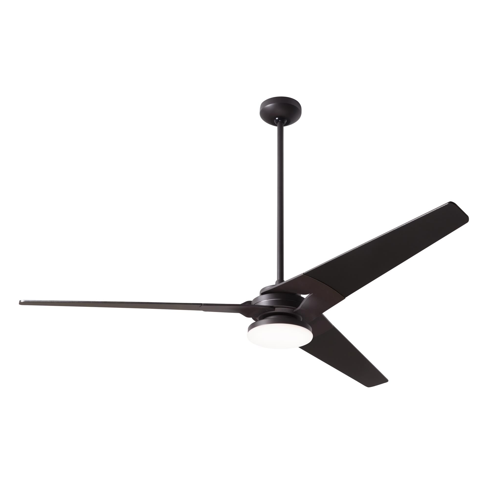 Modern Fan Company Torsion 62 Inch Ceiling Fan with Light Kit - TOR-DB-62-BK-272-002