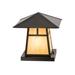 Meyda Lighting 12 Inch Tall 1 Light Outdoor Pier Lamp - 159391