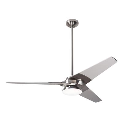 Modern Fan Company Torsion 52 Inch Ceiling Fan with Light Kit - TOR-BN-52-WW-272-005