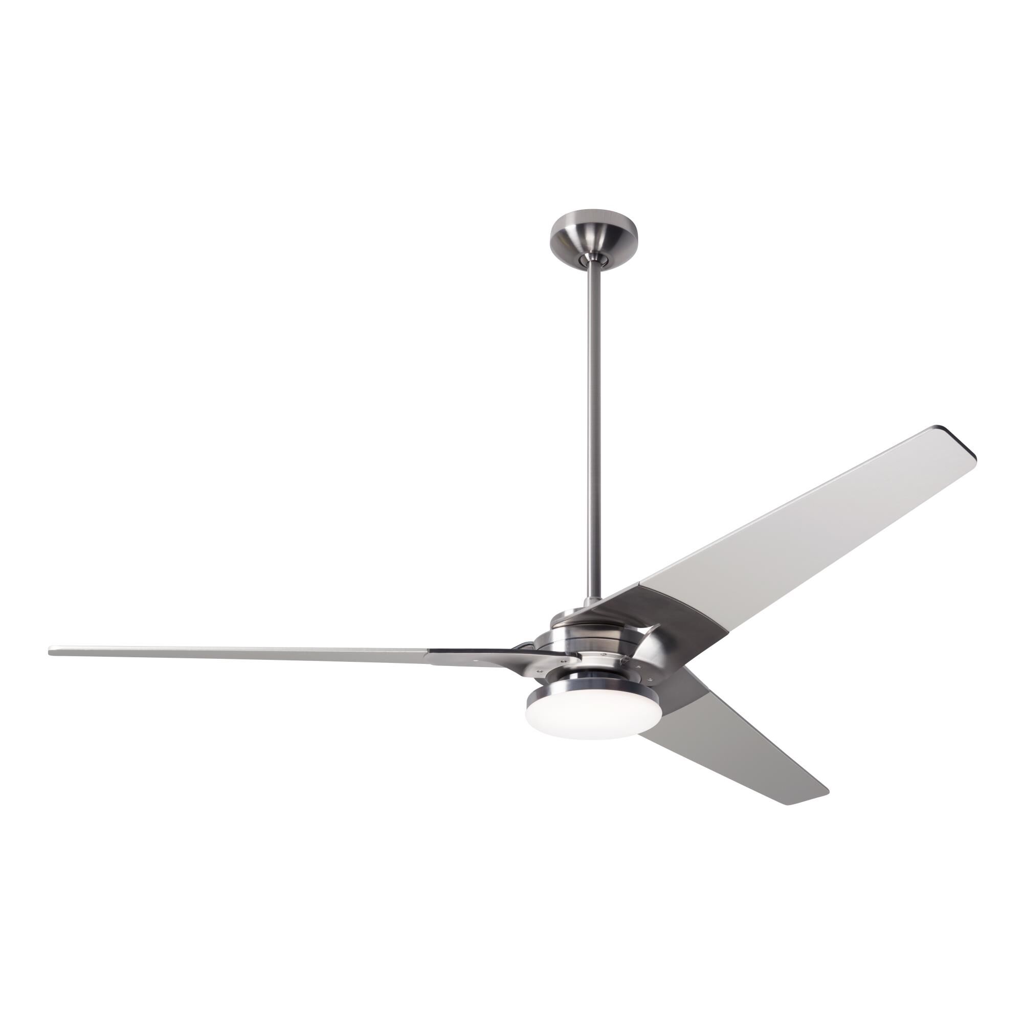 Modern Fan Company Torsion 62 Inch Ceiling Fan with Light Kit - TOR-BN-62-GY-272-005