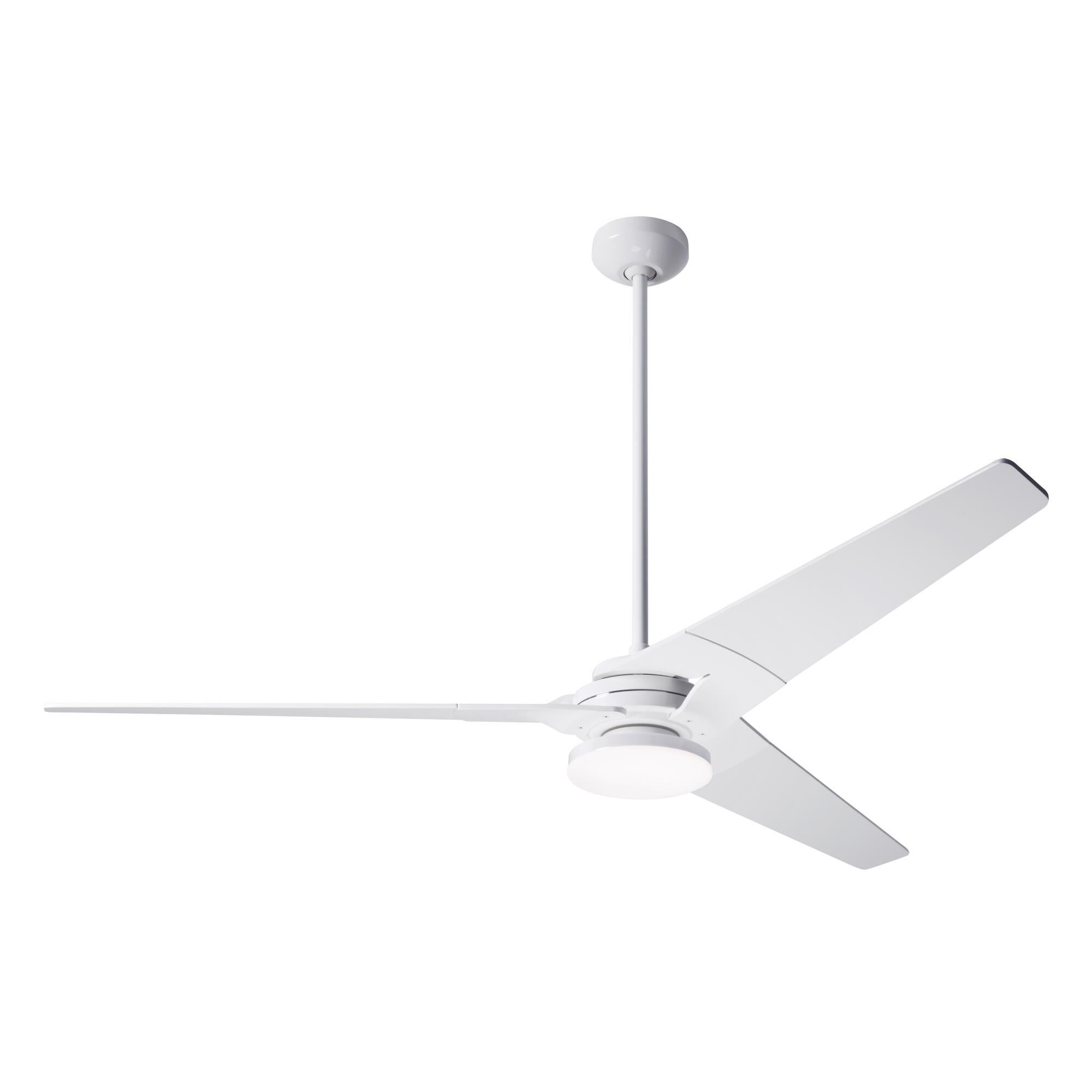 Modern Fan Company Torsion 62 Inch Ceiling Fan with Light Kit - TOR-GW-62-BK-272-004