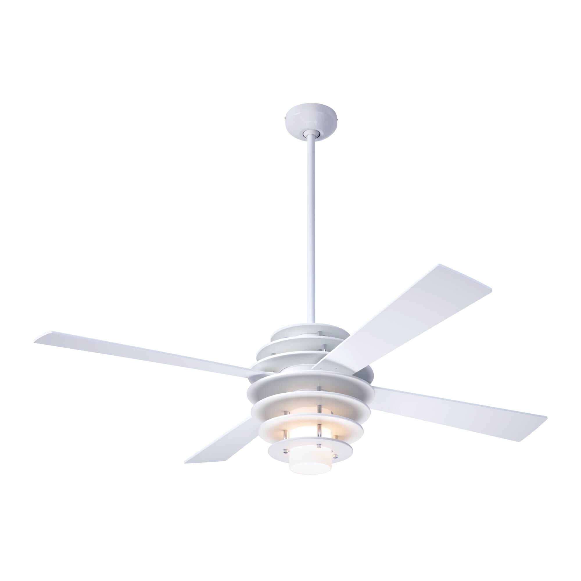 Modern Fan Company Stella 52 Inch Ceiling Fan with Light Kit - SLA-MG-52-BK-LED-005