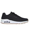 Skechers Men's Uno - Stand On Air Sneaker | Size 12.0 | Black | Textile/Synthetic