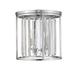 Rosdorf Park Cavanaugh 3 - Light Unique/Statement Drum Flush Mount Crystal | 14 H x 14 W x 14 D in | Wayfair 95909677D6954E5B81139CC4E278FE68