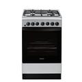 Indesit Freestanding IS5G4PHSS 50cm Duel Fuel Cooker A Rated - Silver