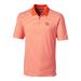 Men's Cutter & Buck Orange Chicago Bears Big Tall Forge Tonal Stripe Polo