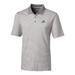 Men's Cutter & Buck Gray Detroit Lions Big Tall Forge Tonal Stripe Polo