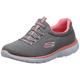 Skechers Women's Summits Sneaker, Grey Pink, 5.5 UK
