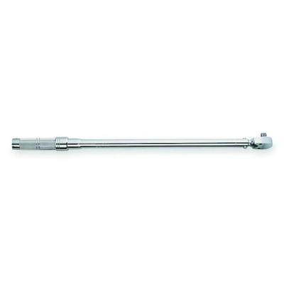 PROTO J6016C 1/2" Drive Ratcheting Micrometer Torque Wrench 30-150 ft-lbs
