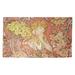 Orange 26 x 0.25 in Area Rug - World Menagerie Magdaleno Woman Among Flowers Area Rug Metal | 26 W x 0.25 D in | Wayfair