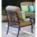 Lark Manor™ Byrge Patio Chair w/ Cushions in Black | 35 H x 28 W x 31 D in | Wayfair 293AE9D0F0014A40BAA55D8117A03934