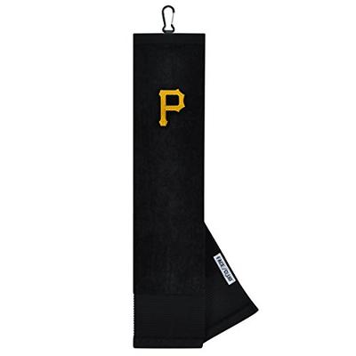 Team Effort MLB Pittsburgh Pirates Face/Club Tri-Fold Embroidered Towelface/Club Tri-Fold Embroidere