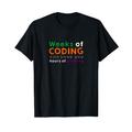 Hours of planning scrum devops programmer software engineer T-Shirt