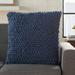 Mina Victory Life Styles Navy Thin Group Loops Throw Pillow - Nourison DC142