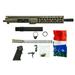 Ghost Firearms Upper Receiver Pistol Lower Parts Kit 5.56mm/.223 10.5in Carbine 4150 Moly Steel Barrel 1-7 Twist 9in M-LOK Free Float Hand Guard A2