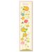 Finny and Zook Birds in Garden Personalized Growth Chart Canvas in Pink | 39 H x 10 W in | Wayfair gc00005