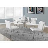 Latitude Run® Lettunich 5 Piece Dining Set Glass/Metal | 31 H in | Wayfair 4778183A5F984366AB01CC648FA9B836