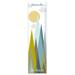 Zoomie Kids Hentges Be Brave Mountains Personalized Growth Chart Canvas in Green/Blue/Yellow | 39 H x 10 W in | Wayfair