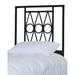 Rosdorf Park Michelle Open-Frame Headboard Wicker/Rattan in Black | 60 H x 42 W x 1.5 D in | Wayfair 3D76C0E170D842D1911E6F8822D0BA88