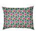 Tucker Murphy Pet™ Campion Tropical Cat Bed Designer Pillow Fleece, Polyester in Green | 14 H x 32.5 W x 42.5 D in | Wayfair