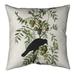World Menagerie Maciejewski American Crow Indoor/Outdoor Throw Pillow Polyester/Polyfill/Synthetic | 16 H x 16 W x 3 D in | Wayfair