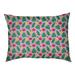 Tucker Murphy Pet™ Campion Tropical Cat Bed Designer Pillow Fleece, Polyester in Green | 17 H x 42 W x 52 D in | Wayfair