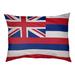 Tucker Murphy Pet™ Burien Honolulu Flag Designer Pillow Fleece, Polyester in Red | 17 H x 52 W x 42 D in | Wayfair BCE6AA39EFE84619AAA9CA11D6620F98
