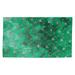 Black/Green 40 x 26 x 0.25 in Area Rug - Latitude Run® Avicia Planets & Stars Green/Black Area Rug Metal | 40 H x 26 W x 0.25 D in | Wayfair