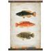 Millwood Pines Cotton Fish Tapestry w/ Hanging Accessories Included Cotton in White | 36 H x 24 W in | Wayfair 41486D2A2A40498980F2F3B87CA03C90