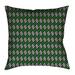 Latitude Run® Avicia Indoor/Outdoor Throw Pillow Polyester/Polyfill blend in Green | 16 H x 16 W x 3 D in | Wayfair