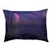 Tucker Murphy Pet™ Burkhardt Moon & Sailboat Dog Pillow Polyester in Blue | Medium (29.5" W x 19.5" D x 9.5" H) | Wayfair