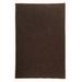 Brown 0.5 in Area Rug - Colonial Mills Tanguay Wool Blend Reversible Area Rug - Cocoa Nylon/Polypropylene/Wool | 0.5 D in | Wayfair CY64R084X108S