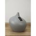 Le Present Dame Ceramic Vase 9" Height Ceramic in Gray | 9 H x 8.6 W x 8.6 D in | Wayfair D395.097