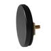 Westbrass No-Hole Bath Overflow Faceplate & Adaptor in Black | 3 H x 3 W x 3 D in | Wayfair D980R-62