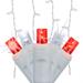 The Holiday Aisle® SoftTwinkle LED 70 Light Icicle Lights in Red/White | 18 H x 90 W in | Wayfair BAA19D52A8EC4A2B9867C4E222A813A3