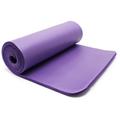 Luxtri - Tappetino per yoga pilates e fitness viola 180 x 60 x 1,5cm spesso e antiscivolo